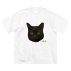 猫カフェ ぶぅたんグッズショップの絵文字ララくん ビッグシルエットTシャツ