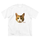猫カフェ ぶぅたんグッズショップの絵文字トコちゃん ビッグシルエットTシャツ