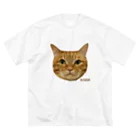 猫カフェ ぶぅたんグッズショップの絵文字マビくん Big T-Shirt