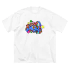 ズビのあたまのなかのハッピーエレファントちゃん Big T-Shirt