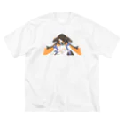 御御アシの【恋】オリジナル ビッグシルエットTシャツ