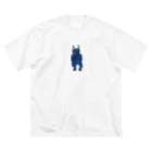 Hisa Desigh Storeのたくましい雪男くん ビッグシルエットTシャツ