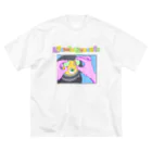 cornのSunny side up ビッグシルエットTシャツ