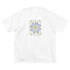 チョビのSpringflower ビッグシルエットTシャツ