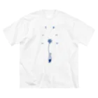 Paint ThankyouのFLOWER ビッグシルエットTシャツ