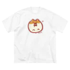 にじねのハム（食事中） ビッグシルエットTシャツ