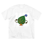 PlantsPlanetぷらぷらのrogo Big T-Shirt