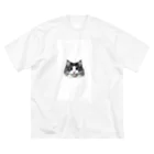 Timmy chan のTimmy the cat ビッグシルエットTシャツ