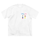 絵が下手な人。のBoys & Girls Big T-Shirt