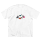 NeconekoのNeconeko フルーツ ビックシルエットTシャツ Big T-Shirt