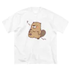 金烏玉兎のスキップするビーバー Big T-Shirt