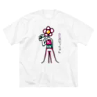 🈂️のお花のなっちゃん ビッグシルエットTシャツ