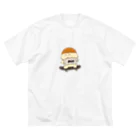 ぽたの犬小屋のスケーターぽた ビッグシルエットTシャツ