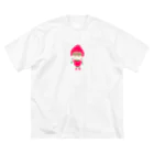 rurugirlのいちごちゃん🍓 ビッグシルエットTシャツ