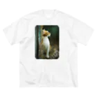 海賊猫 cocoのウクライナの猫 MurchikくんとNikotinくん♡ Cats ♡ Ukrainian cats #ウクライナ 本と猫 Donation Items ビッグシルエットTシャツ