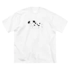 音森コウ🎧🦇のばかでかいぬ ビッグシルエットTシャツ