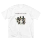 znd_ism_suzuriのDear my cutie CATS ビッグシルエットTシャツ