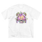 NAMOCHANG☆SHOPのねこかぶりちゃん☆MAGICAL UNICORN ビッグシルエットTシャツ