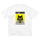 Neko-Shika-Katanのバッタモン　淡色生地用 Big T-Shirt