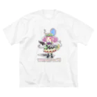 絵描きのunicoのhappy-go-lucky ビッグシルエットTシャツ