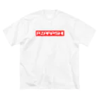 A.ZA.RA.SHI OFFICIAL SHOPのA.ZA.RA.SHI BOXロゴ ビッグシルエットTシャツ