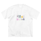 hoccoliのお掃除しよう ビッグシルエットTシャツ