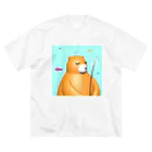 FUJIOKA FACTORYのSleepy bear "dozy" #3 ビッグシルエットTシャツ