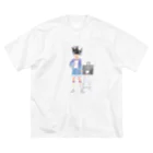 コラボ商品店のわんわんさんとのコラボ商品 Big T-Shirt