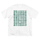 Rubbishの国名略称一覧 緑 ビッグシルエットTシャツ