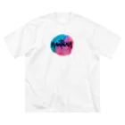 HANNAH street wear ハンナ　ストリートウェア(カバ店長)のHANNAH street wear  "Watercolor“ ビッグシルエットTシャツ