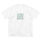 tkmの2022-03-24-d ビッグシルエットTシャツ