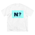 N?のN? ロゴT ビッグシルエットTシャツ