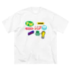 KAWAGOE GRAPHICSのサッカーワッペン Big T-Shirt