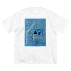 1990 shopのSky ビッグシルエットTシャツ