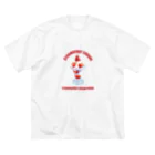 CHICHIPIの【両面】ストロベリーサンデー ビッグシルエットTシャツ