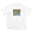 ゆしペンギンですわのまぁまぁでかいバードウォッチングペンギン Big T-Shirt