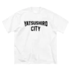 JIMOTOE Wear Local Japanの八代市 YATSUSHIRO CITY ビッグシルエットTシャツ