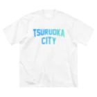 JIMOTO Wear Local Japanの鶴岡市 TSURUOKA CITY ビッグシルエットTシャツ