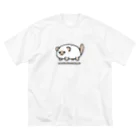 もっちりしゃむの小屋のしゃむまろくん ビッグシルエットTシャツ