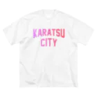 JIMOTO Wear Local Japanの唐津市 KARATSU CITY ビッグシルエットTシャツ