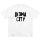 JIMOTO Wear Local Japanの生駒市 IKOMA CITY ビッグシルエットTシャツ