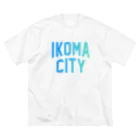 JIMOTO Wear Local Japanの生駒市 IKOMA CITY ビッグシルエットTシャツ