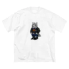 hungry-ハングリー-のウルフハンバーガー ビッグシルエットTシャツ