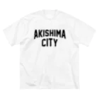 JIMOTOE Wear Local Japanの昭島市 AKISHIMA CITY ビッグシルエットTシャツ