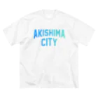 JIMOTOE Wear Local Japanの昭島市 AKISHIMA CITY Big T-Shirt