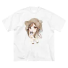 公式こもちグッズShopのミニコモちゃんグッズ Big T-Shirt