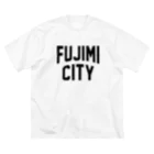 JIMOTOE Wear Local Japanの富士見市 FUJIMI CITY Big T-Shirt
