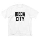 JIMOTOE Wear Local Japanの池田市 IKEDA CITY Big T-Shirt