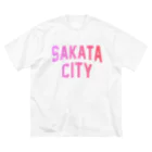 JIMOTO Wear Local Japanの酒田市 SAKATA CITY ビッグシルエットTシャツ