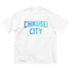 JIMOTOE Wear Local Japanの筑西市 CHIKUSEI CITY ビッグシルエットTシャツ